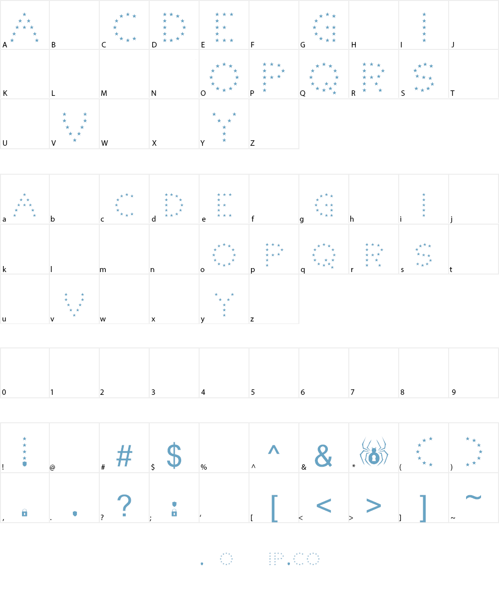 GDPR IVACY Font Character